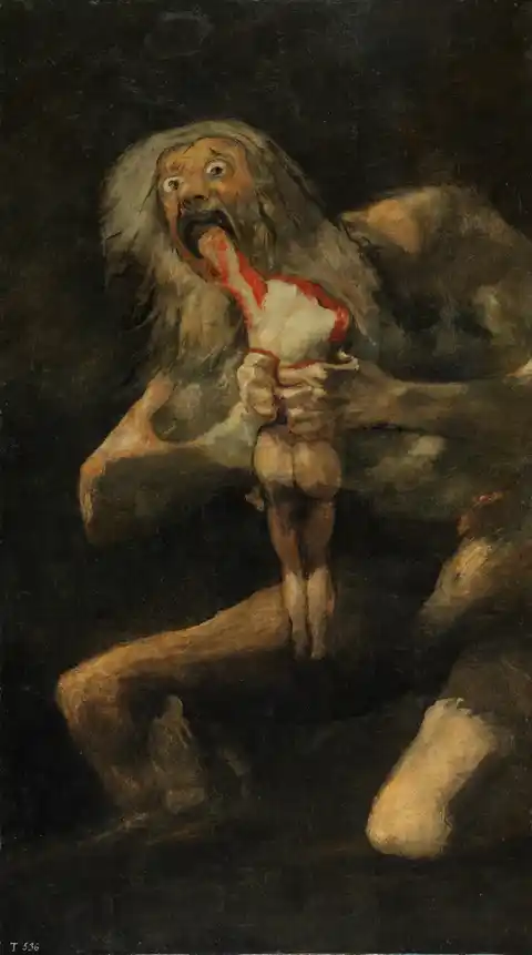 Saturno y la pintura del límite